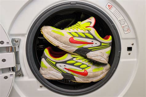 wash nike sneakers in washer.